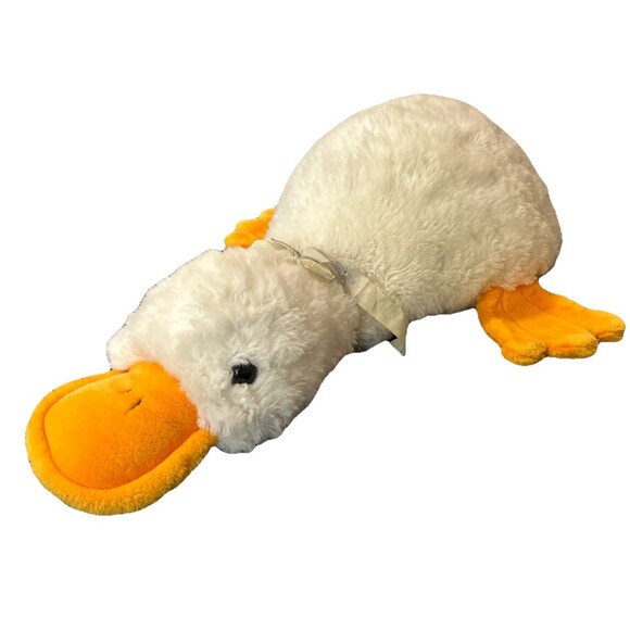 BIG Walmart Duck Platypus Plush Lying Down Floppy Stuffed Animal 27" - Picture 4 of 8